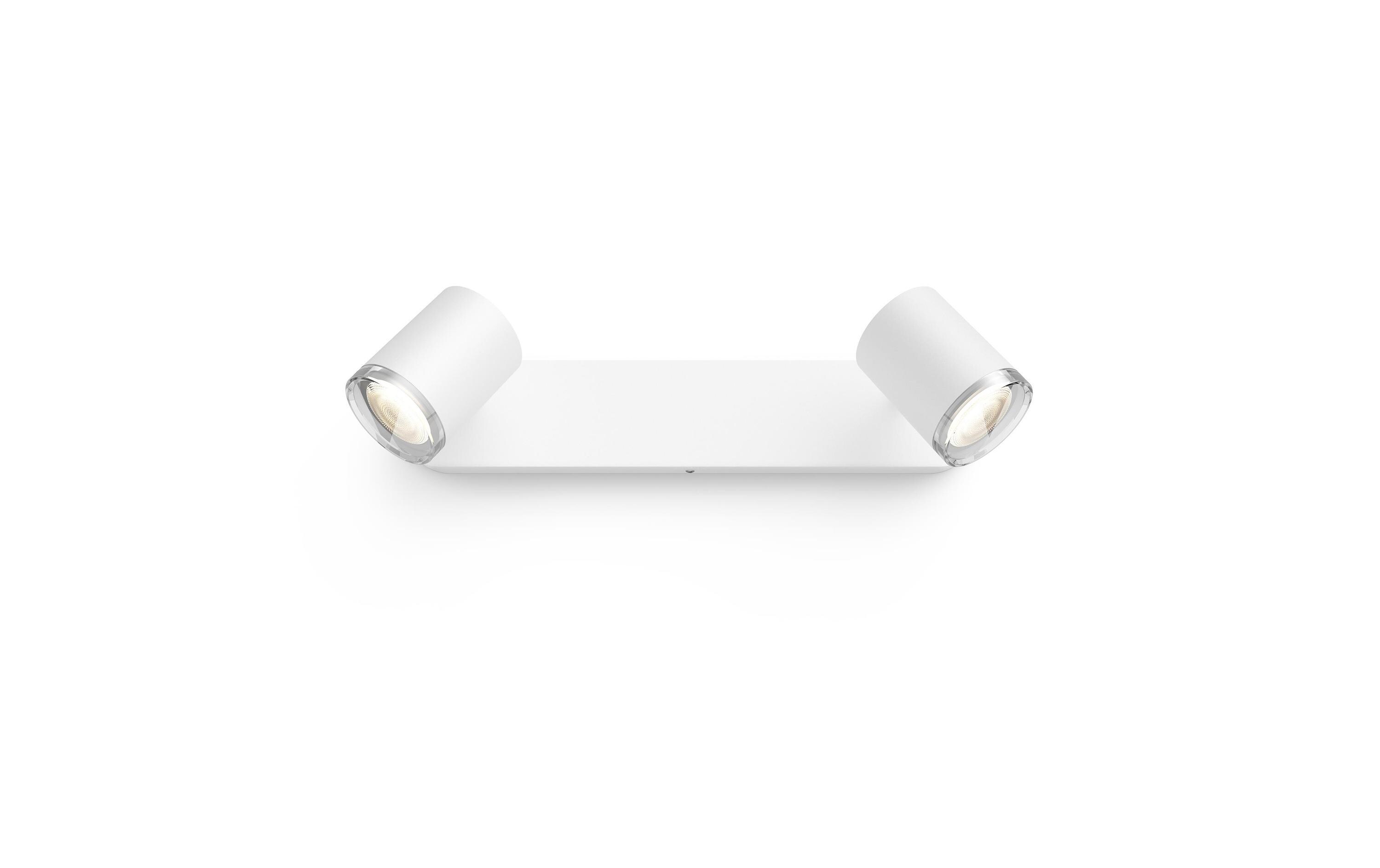 Philips Hue White Ambiance Adore 2er Spot weiss + Dimmer