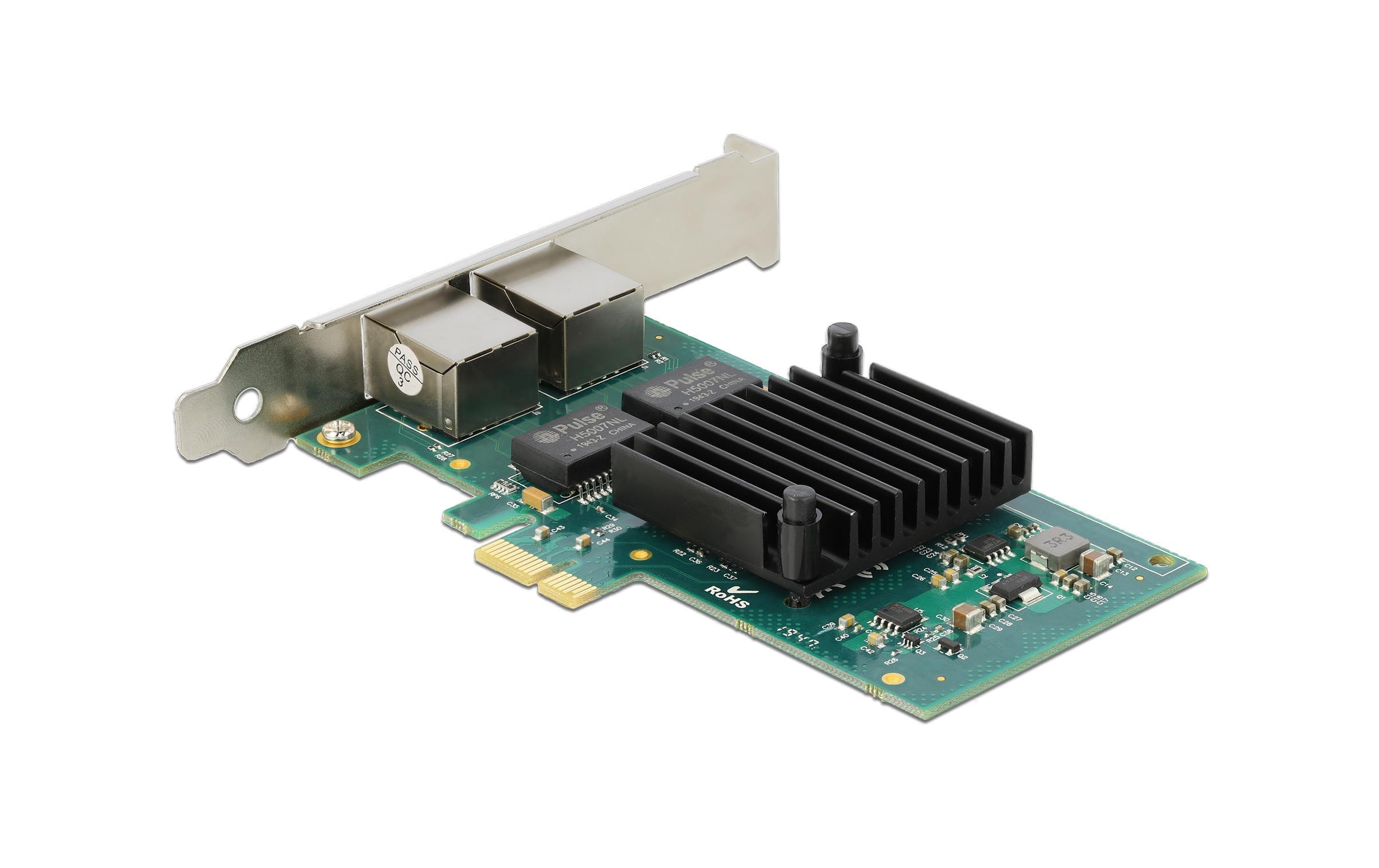 Delock Netzwerkkarte 2x 1Gbps, i350 PCI-Express x1