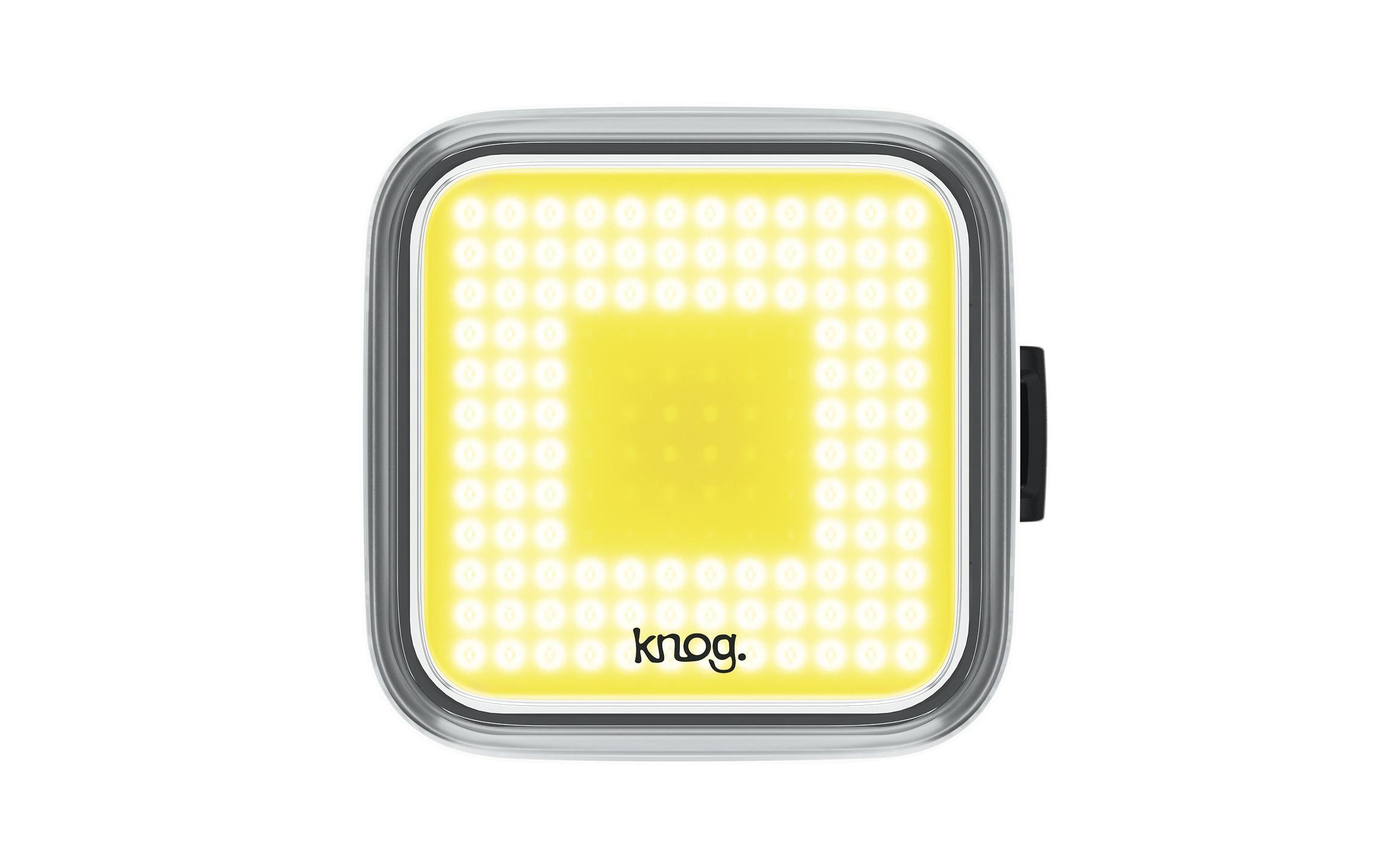 knog. Velolampe Blinder Square Vorne, Schwarz knog. Velolampe Blinder Square Vorne, Schwarz