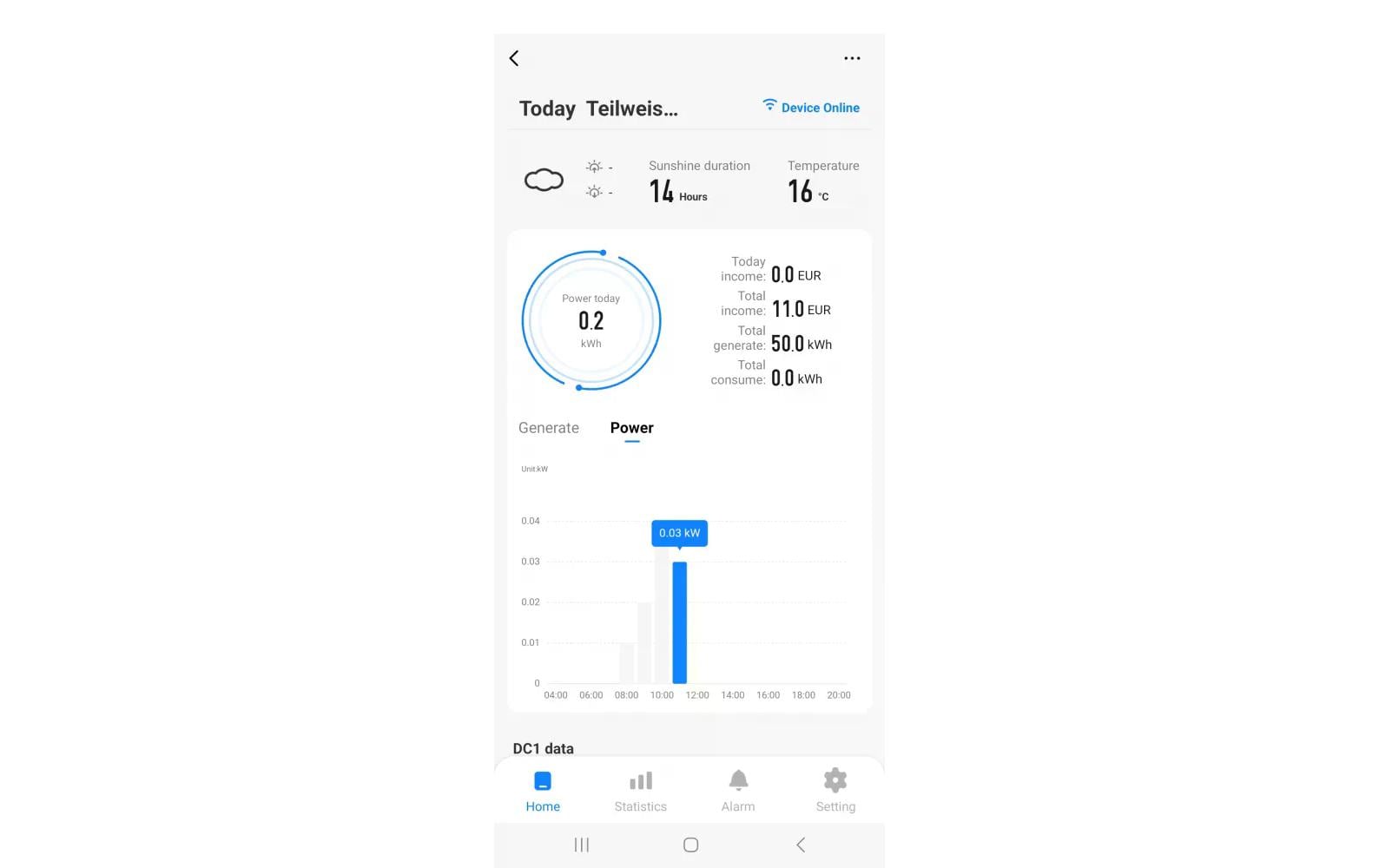 autosolar Solaranlage Balkonkraftwerk 600W, W-Halter