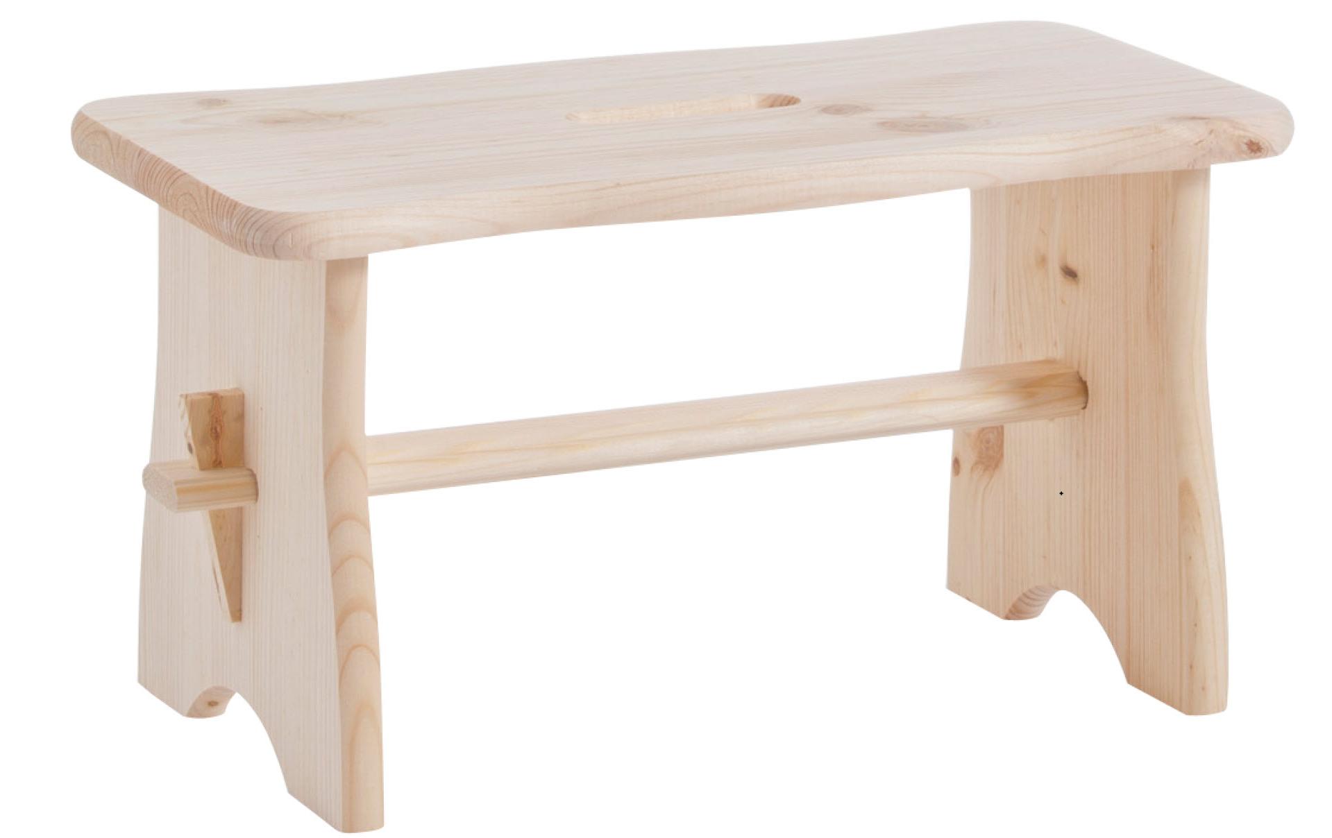 Zeller Present Sitzbank 39 x 19 x 21 cm, Nature