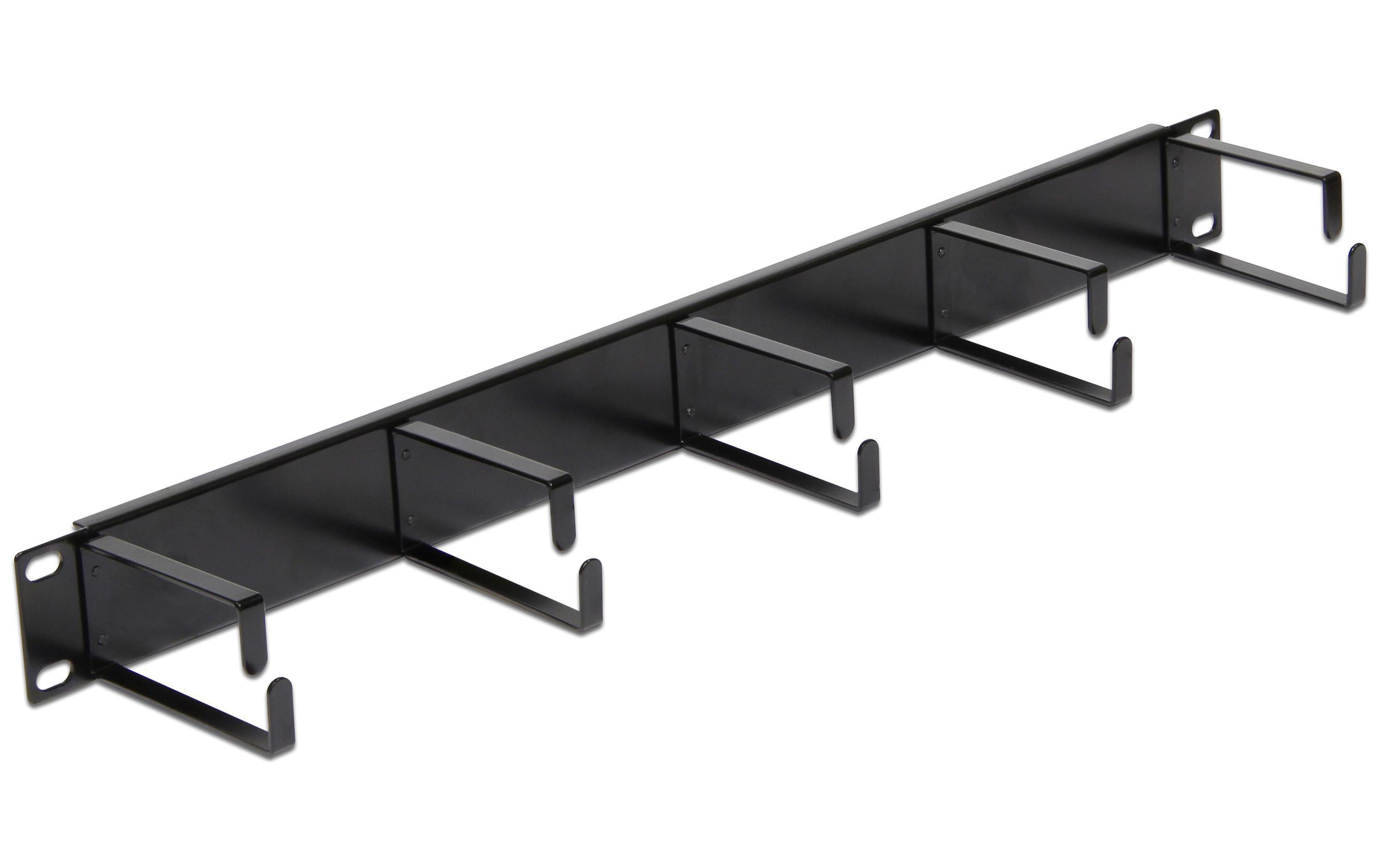 Delock Kabelführungspanel 42496 , Schwarz Delock Kabelführungspanel 42496 , Schwarz