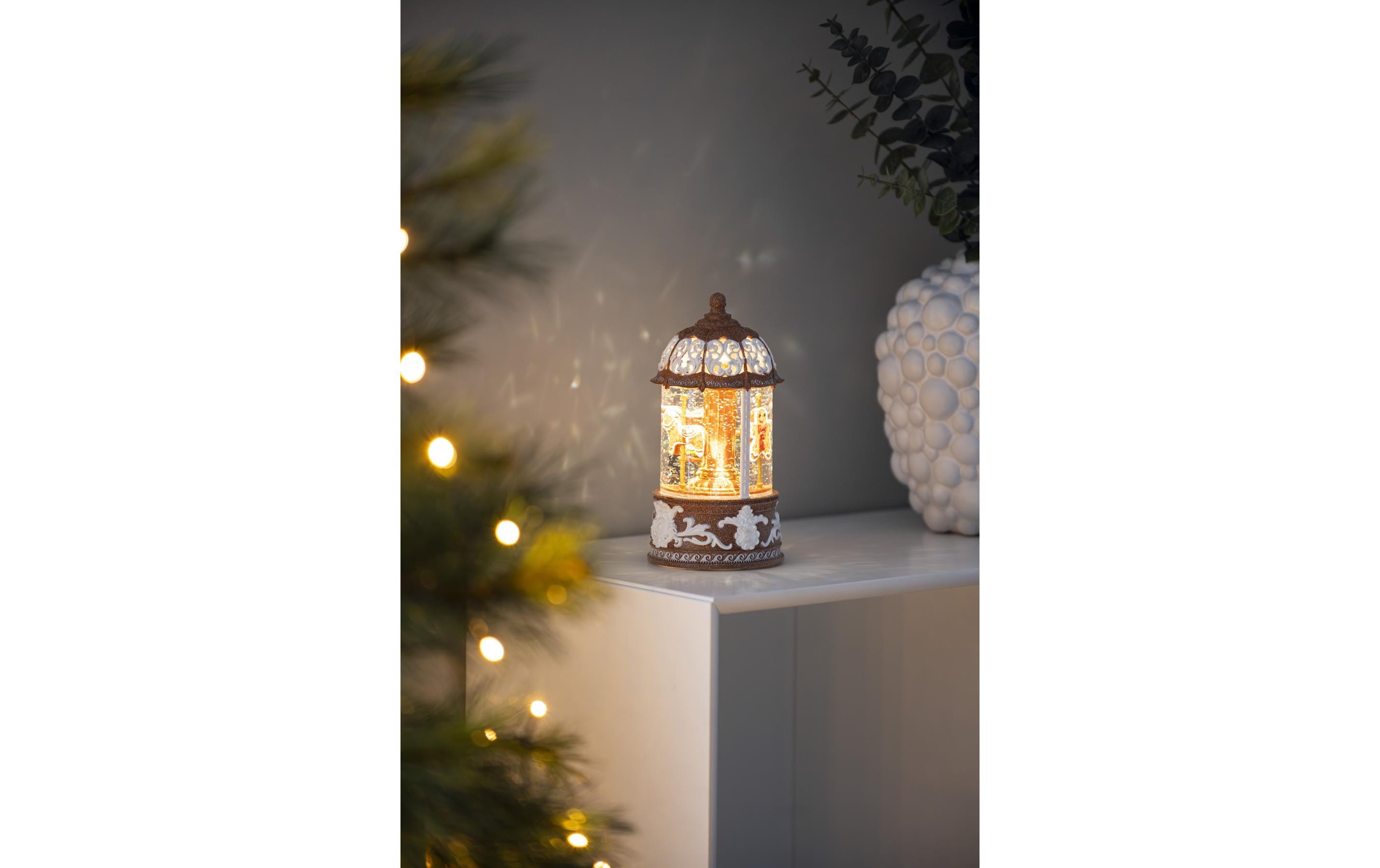 Konstsmide LED Wasserlaterne Lebkuchenkarussell, Höhe: 22.3 cm