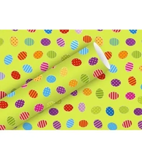 Braun + Company Geschenkpapier Ostern, Mehrfarbig