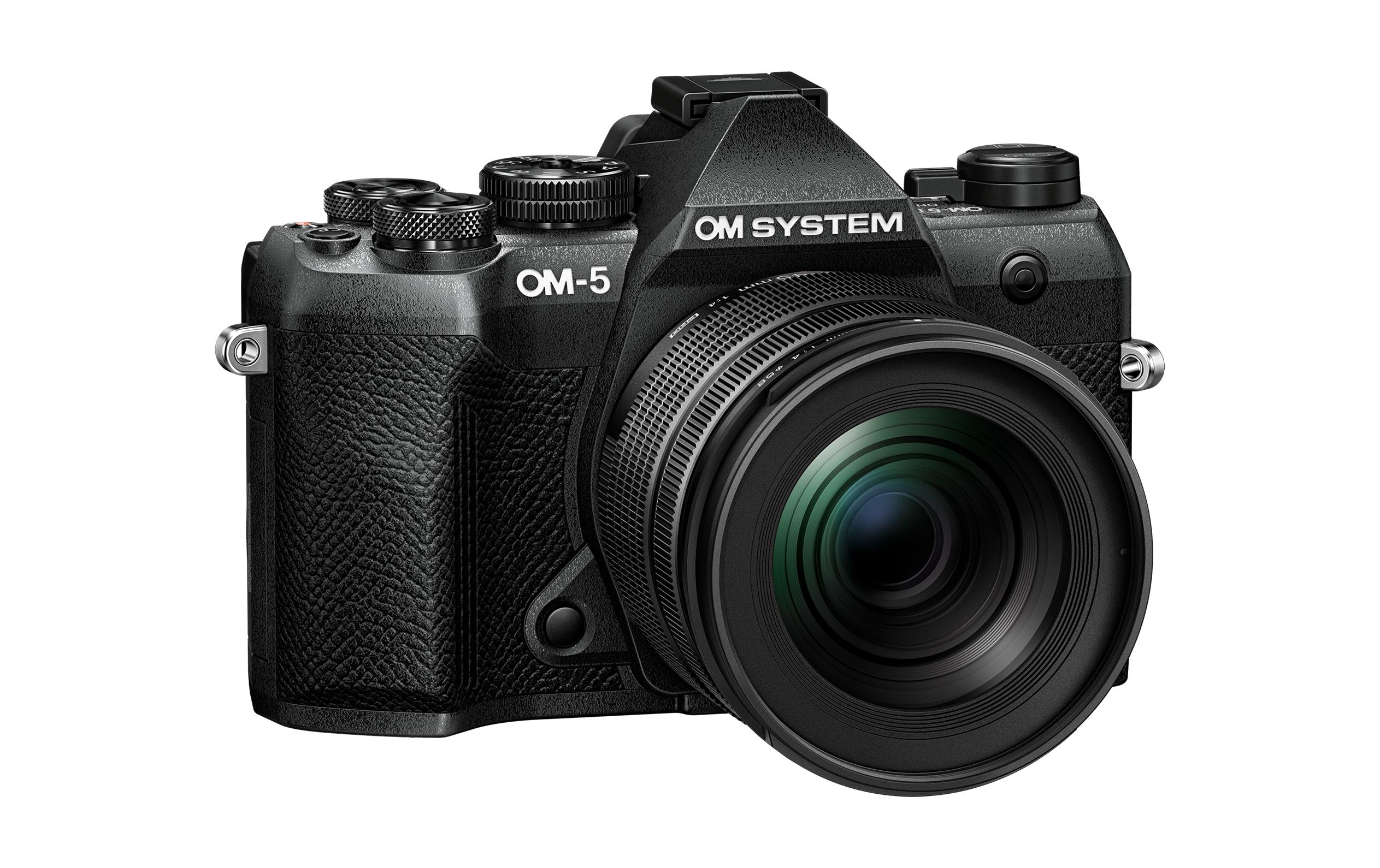 OM-System Fotokamera OM-5 II M.Zuiko Digital ED 12-45mm Kit Schwarz