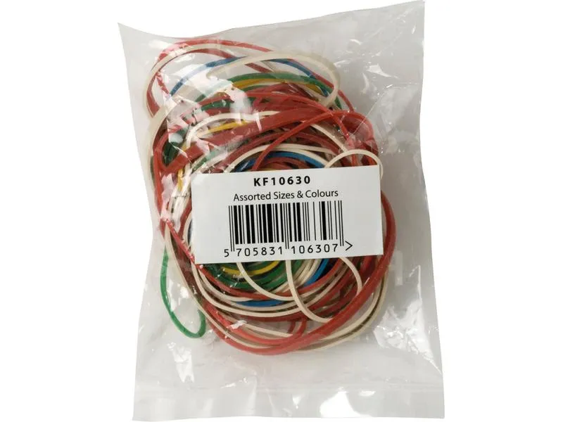 CONNECT Gummiband farbig, 75 Stück CONNECT Gummiband farbig, 75 Stück
