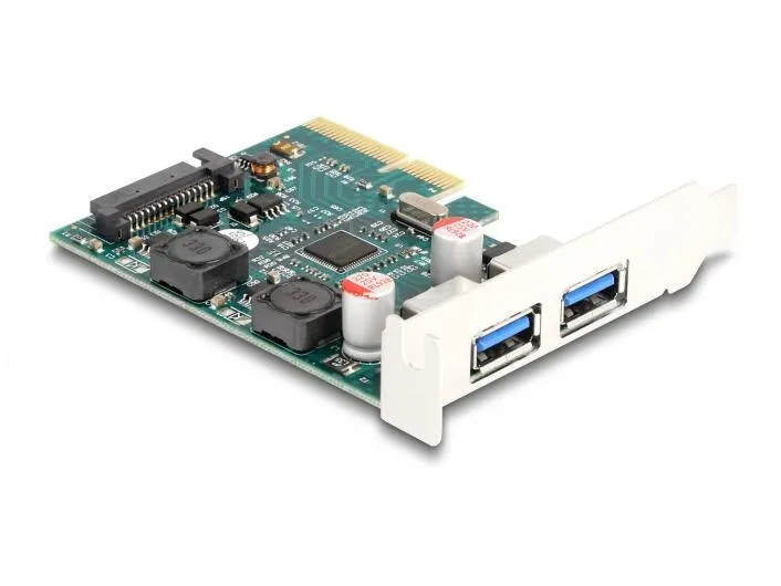 Delock PCI-Express-Karte USB 3.1 Gen 2 - 2x USB Typ-A Delock PCI-Express-Karte USB 3.1 Gen 2 - 2x USB Typ-A
