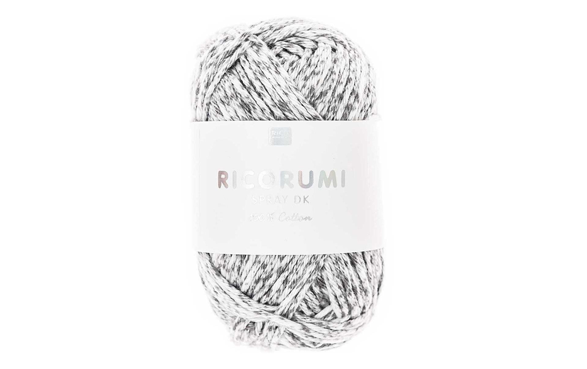 Rico Design Wolle Creative Ricorumi DK 25 g, Grau; Weiss