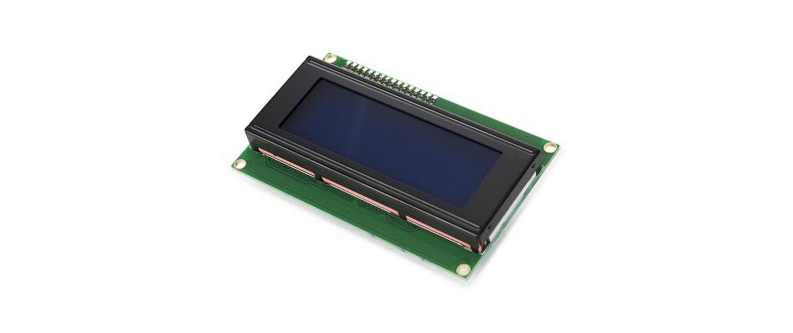 Whadda LCD Display I2C Modul 20x4, Blau