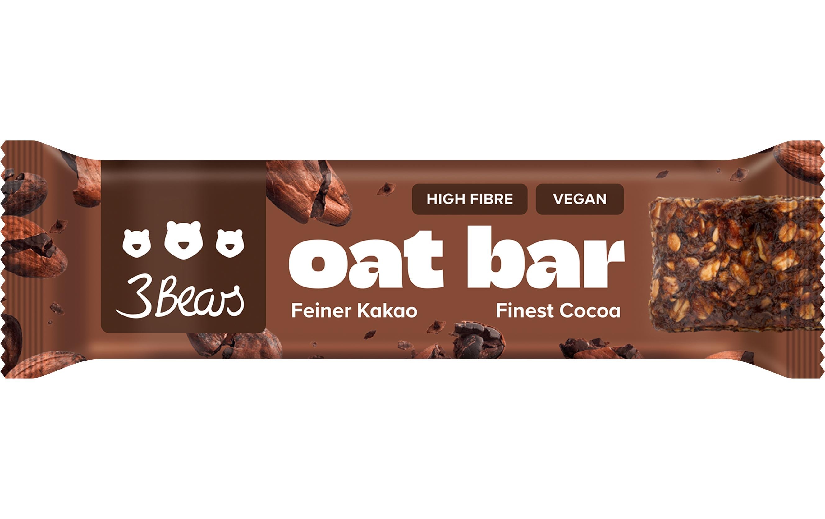 3Bears Oat Bar – feiner Kakao 45 g