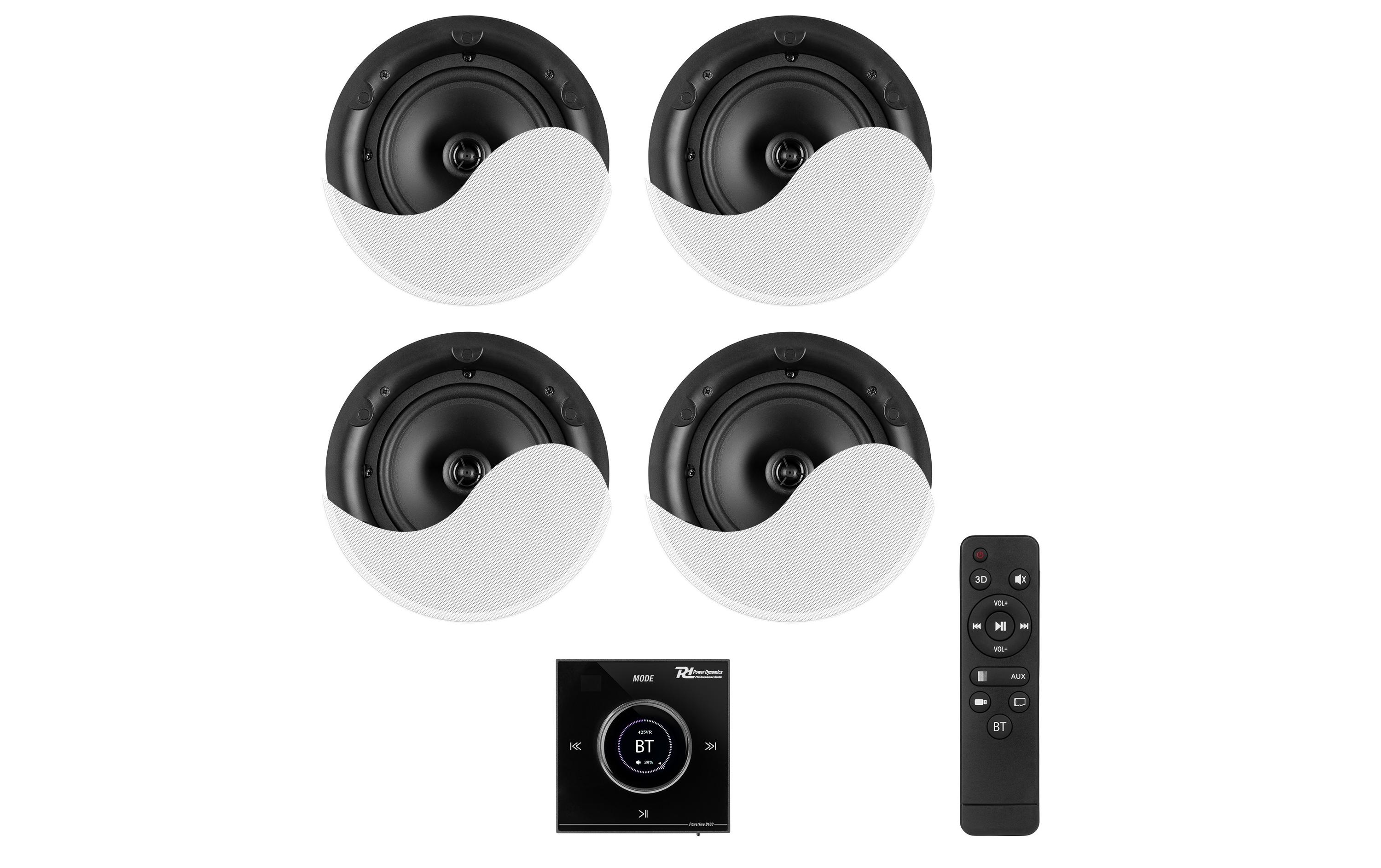 Power Dynamics Verstärker Pro Powerline B100B Set