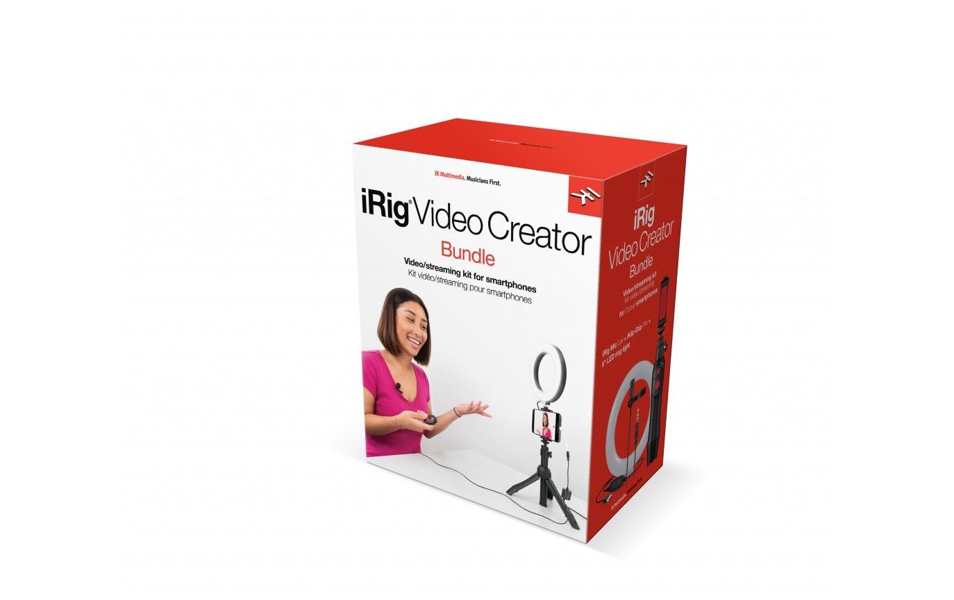 IK Multimedia Kondensatormikrofon iRig Video Creator Bundle