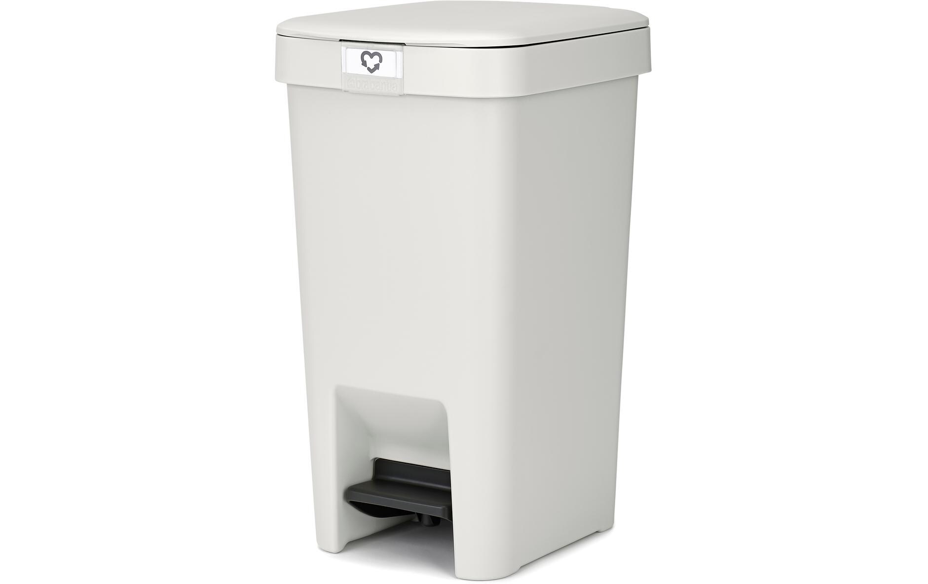 Brabantia Recyclingbehälter StepUp 10 l, Hellgrau