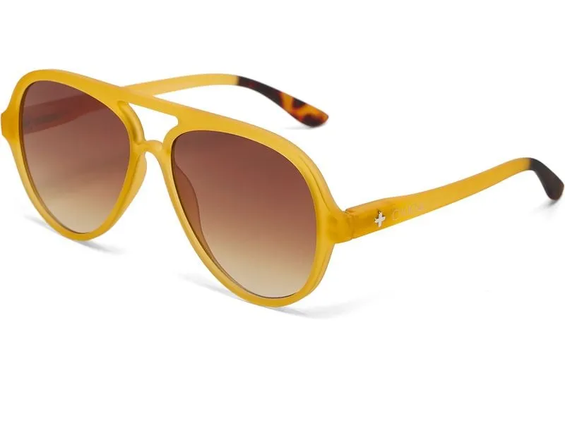 OKKIA Sonnenbrille Alessio Translucent Brown, Brown Lens OKKIA Sonnenbrille Alessio Translucent Brown, Brown Lens