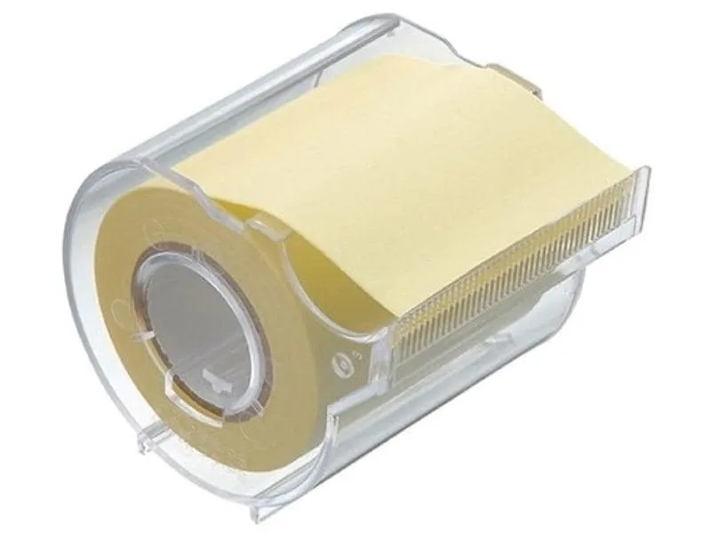 NT Cutter Notizzettel-Dispenser Yamato 5 cm Gelb, 1 Rolle