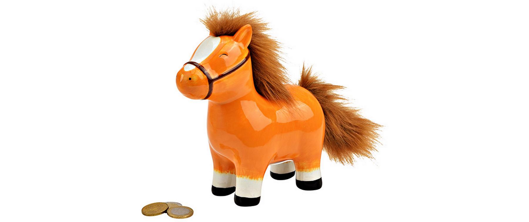 G. Wurm Spardose Pferd 16 x 17 x 7 cm G. Wurm Spardose Pferd 16 x 17 x 7 cm