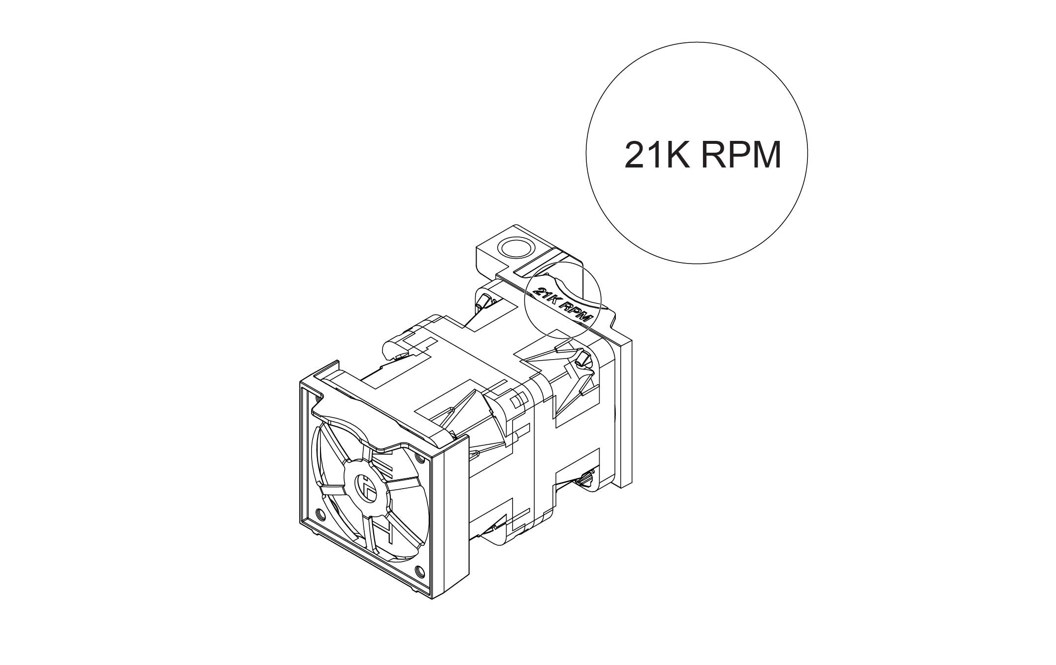 Lenovo ThinkSystem 1U Standard Fan Option Kit zu SR630 V2/SR645