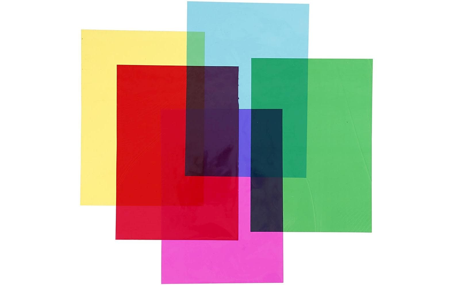 Creativ Company Bastelpapier Cellophan A4, 100 Blatt, Mehrfarbig Creativ Company Bastelpapier Cellophan A4, 100 Blatt, Mehrfarbig