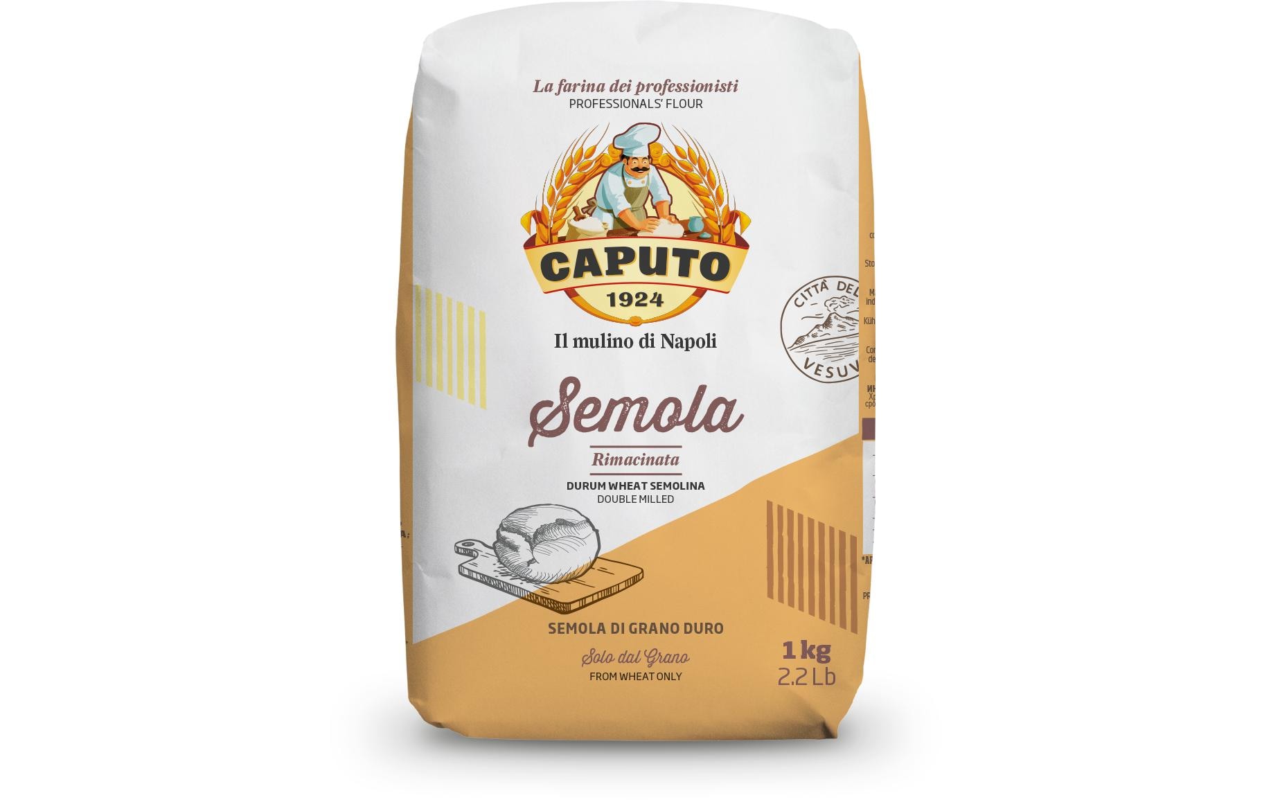 Caputo Hartweizengriess Semola Rimacinata 1 kg Caputo Hartweizengriess Semola Rimacinata 1 kg