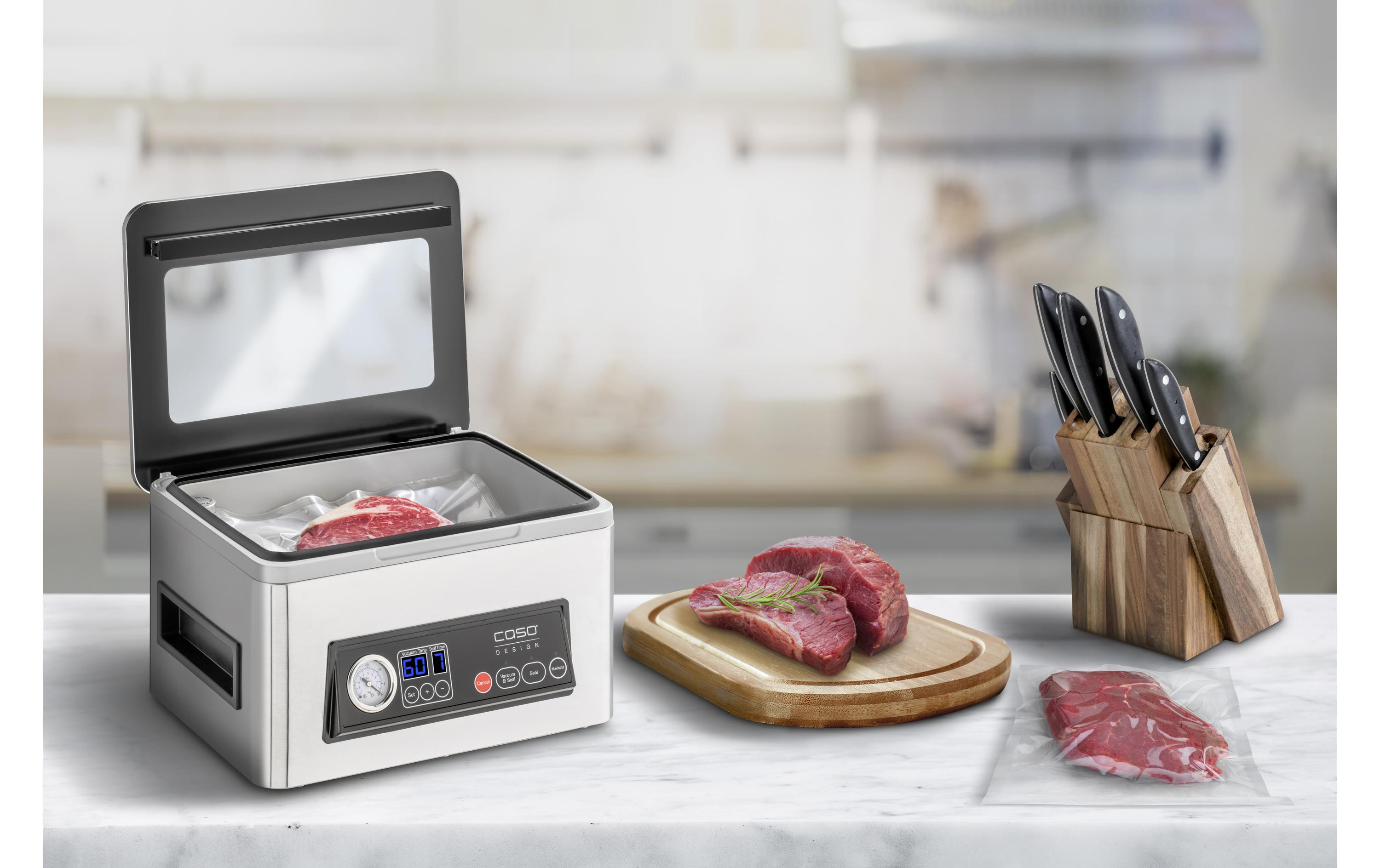 Caso Vakuumiergerät VacuChef 50 Schwarz/Silber Caso Vakuumiergerät VacuChef 50 Schwarz/Silber