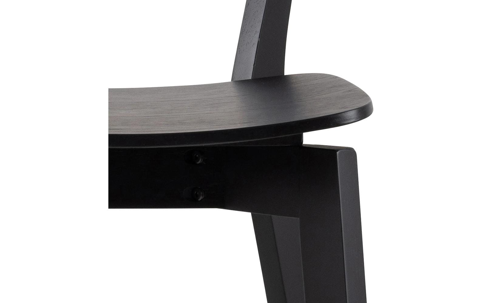 AC Design Barhocker Roxby, 2 Stück, 45 x 105 cm, Schwarz