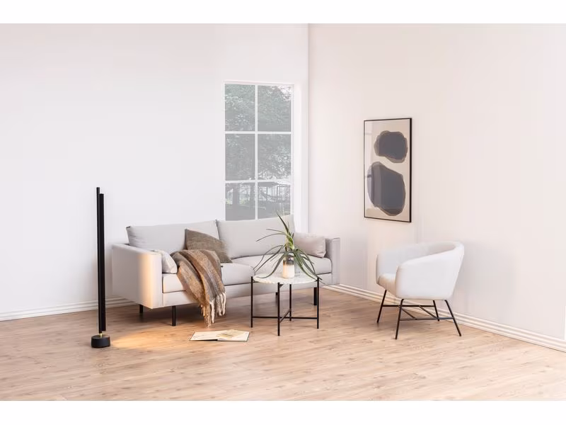 AC Design Sessel Ramsey 72 cm x 76 cm, Hellgrau