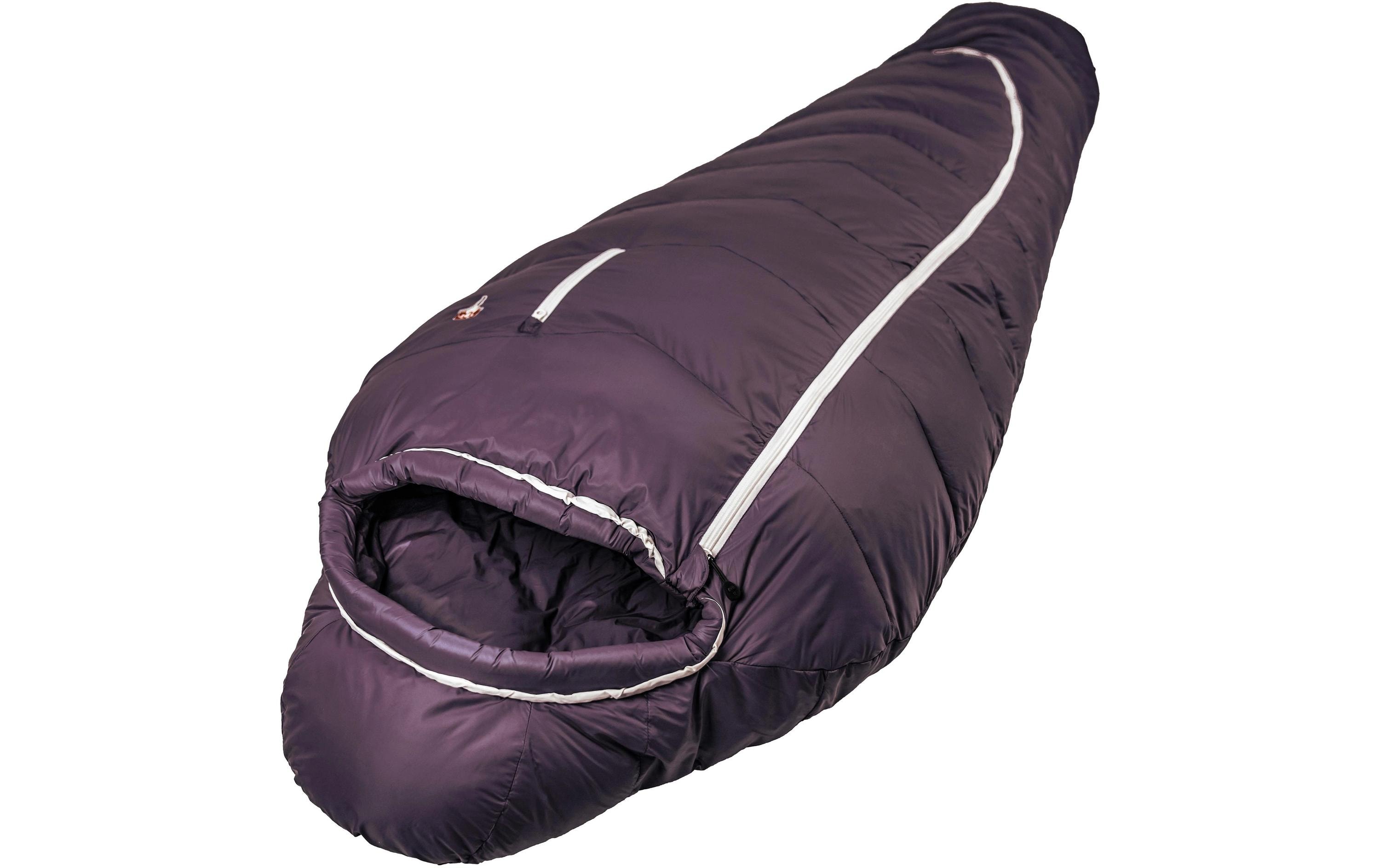 Grüezi Bag Schlafsack Biopod DownWool Subzero 175 Nylon, Berry