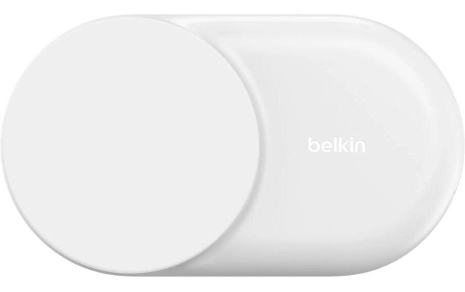 Belkin Wireless Charger UltraCharge 2in1 rund, Weiss