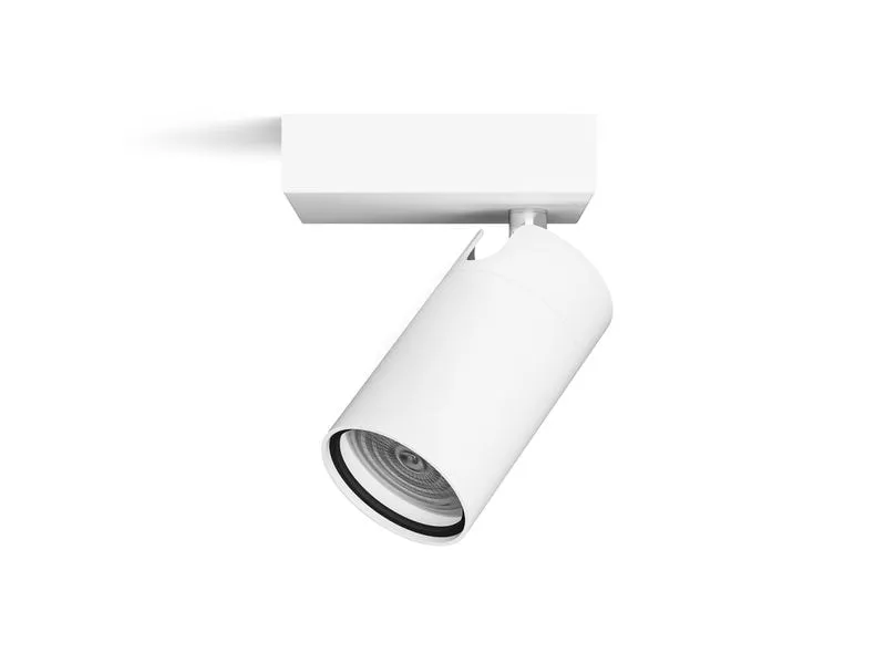 Philips Aufbauspot Idris GU10, IP44 Weiss, ohne Leuchtmittel Philips Aufbauspot Idris GU10, IP44 Weiss, ohne Leuchtmittel