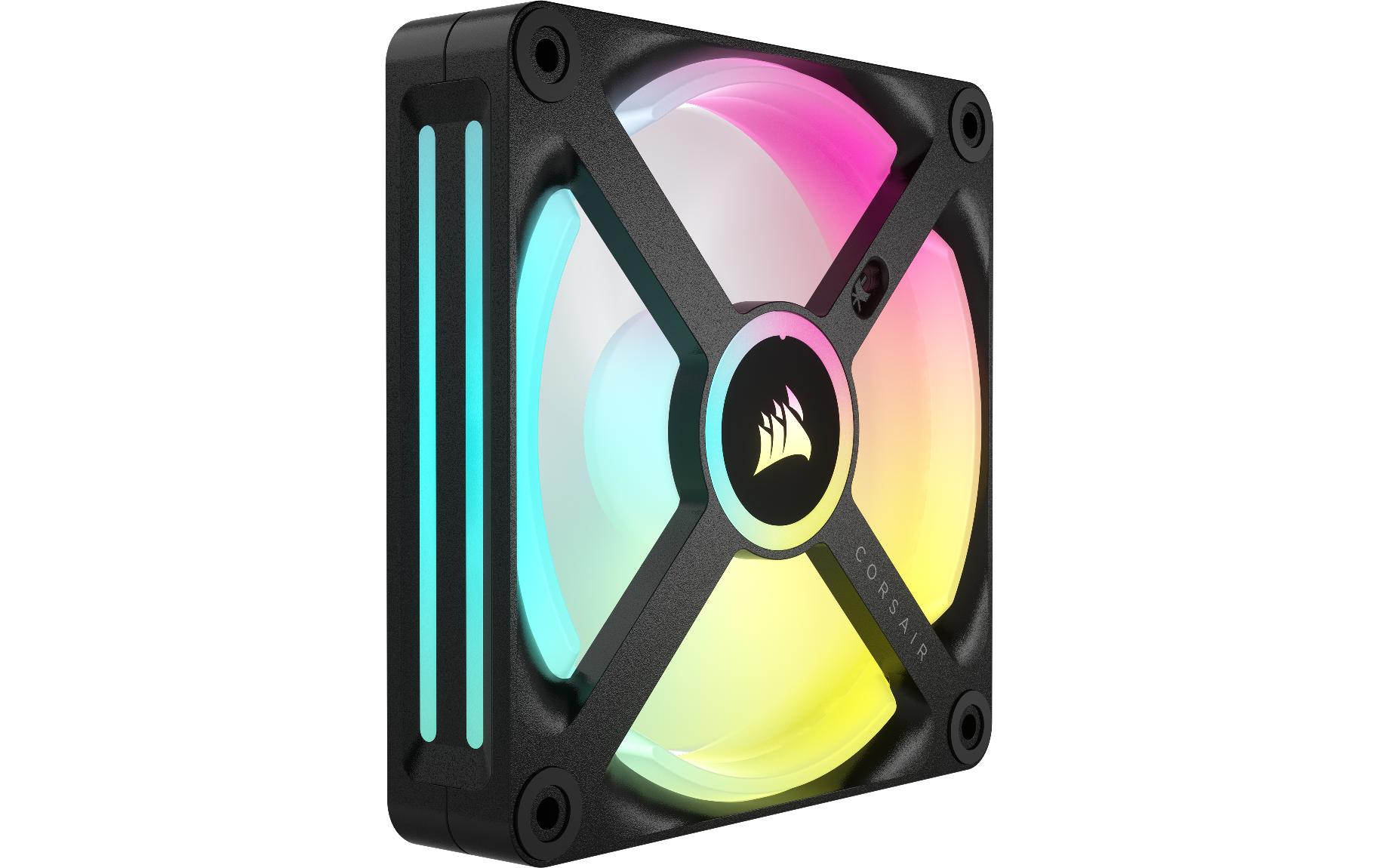 Corsair PC-Lüfter iCUE QX120 RGB Expansion Kit Schwarz