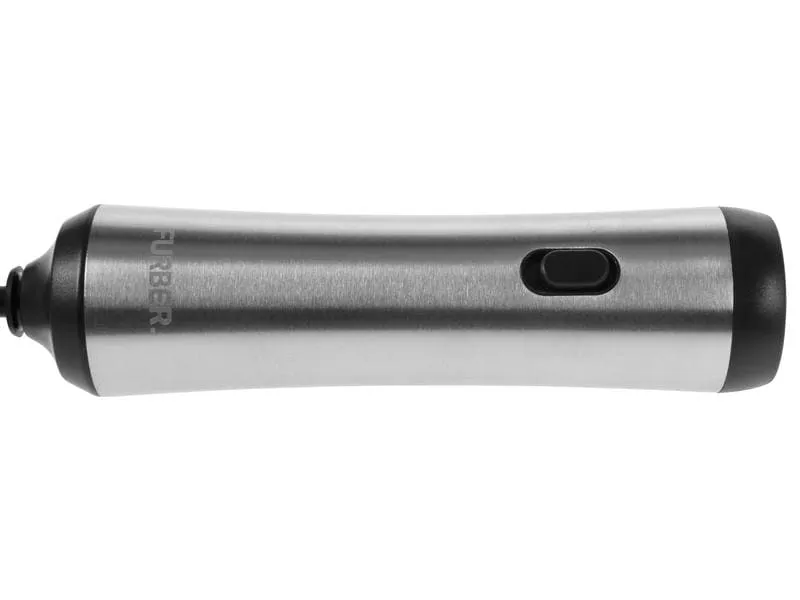 FURBER Milchschäumer USB-C mit Standfuss, Edelstahl FURBER Milchschäumer USB-C mit Standfuss, Edelstahl