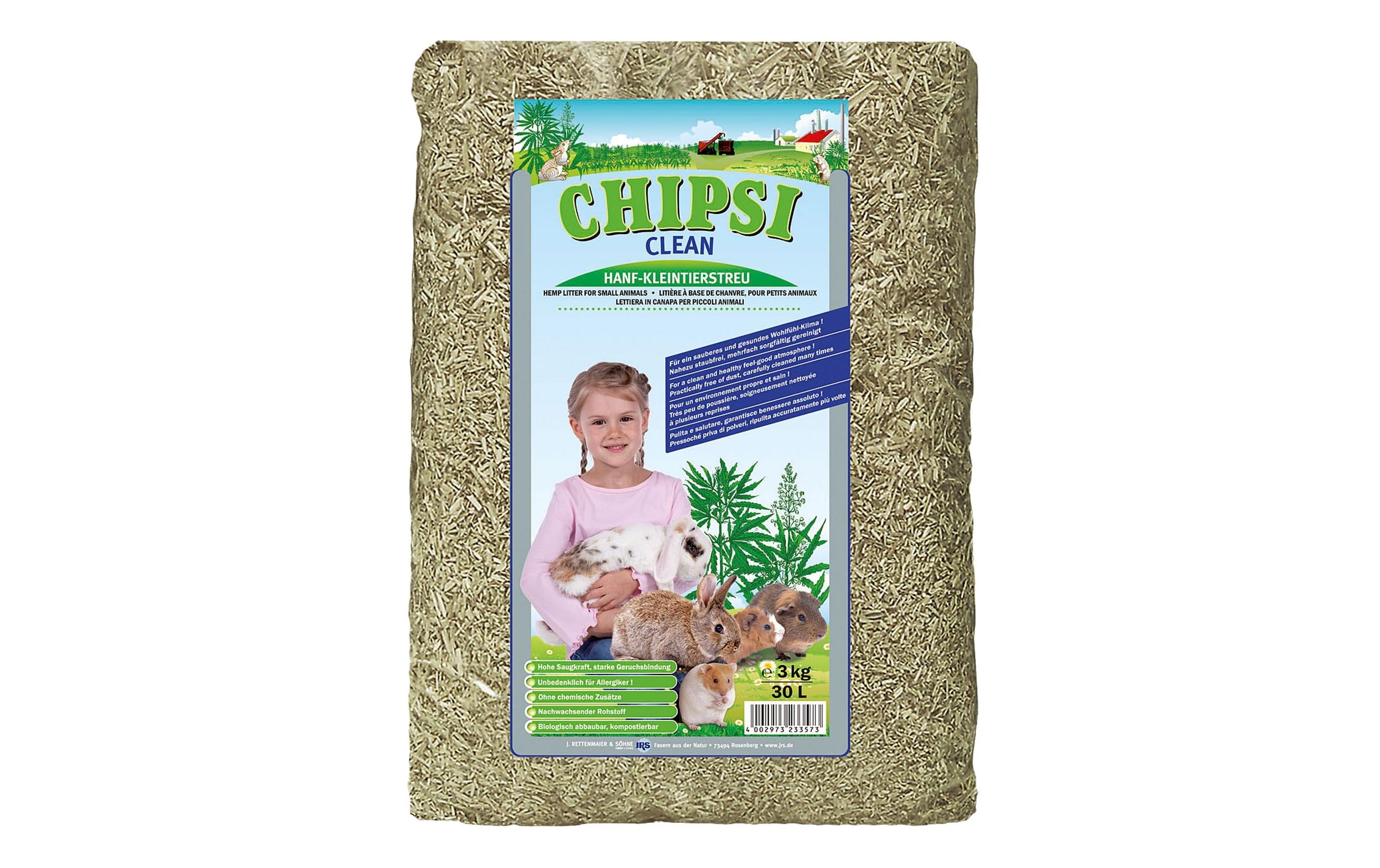 CHIPSI Einstreu Clean, 3 kg CHIPSI Einstreu Clean, 3 kg