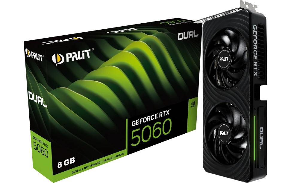 Palit Grafikkarte GeForce RTX 5060 Dual 8 GB