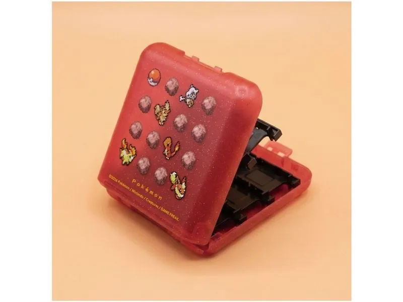 Hori Game Card Case Protective Cover 24 - pixel red [NSW2/NSW]