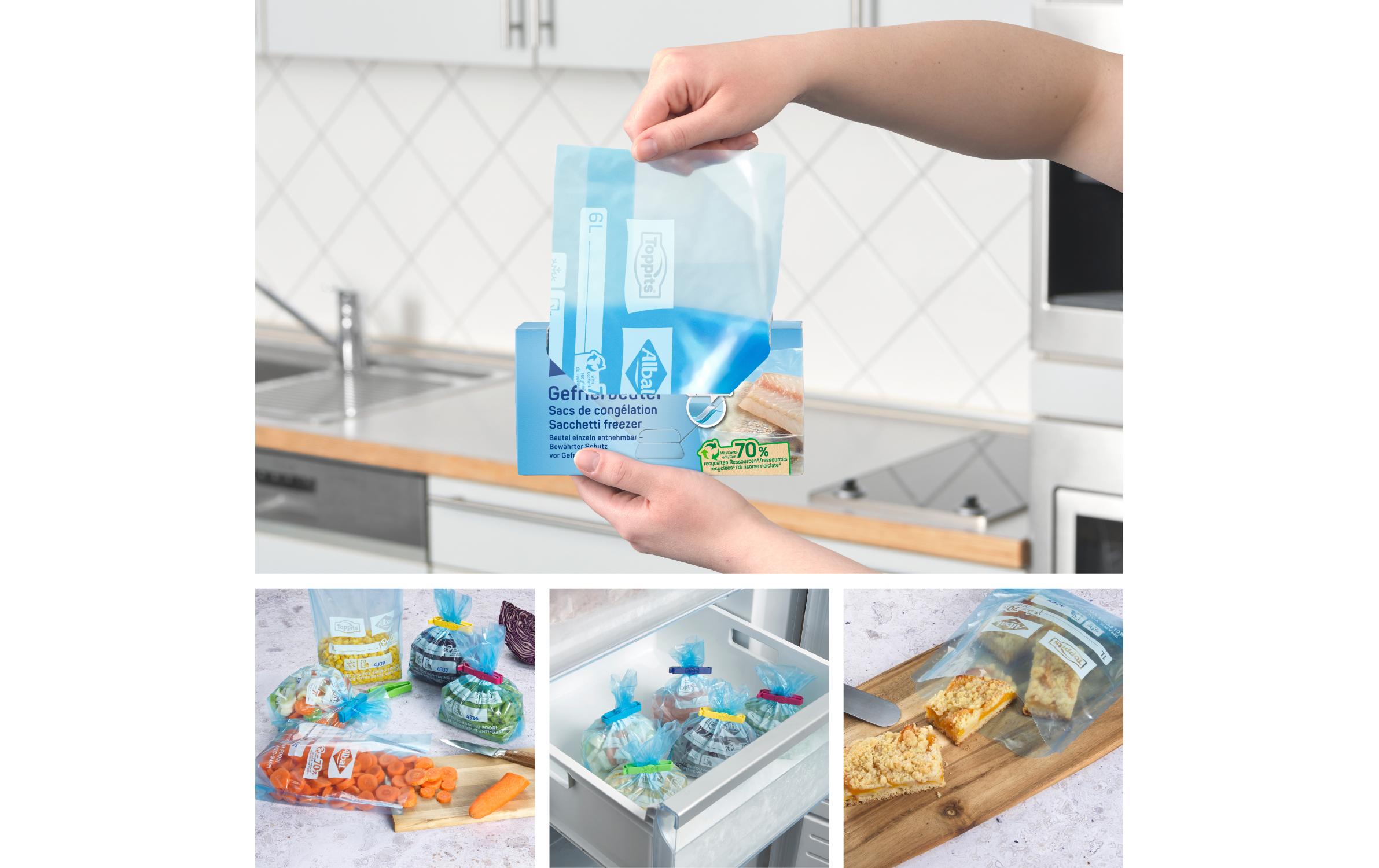 Toppits Gefrierbeutel 20 Stück