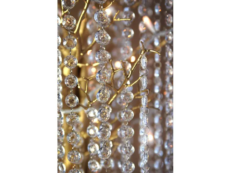 Partydeco Girlande Kristall 1 m