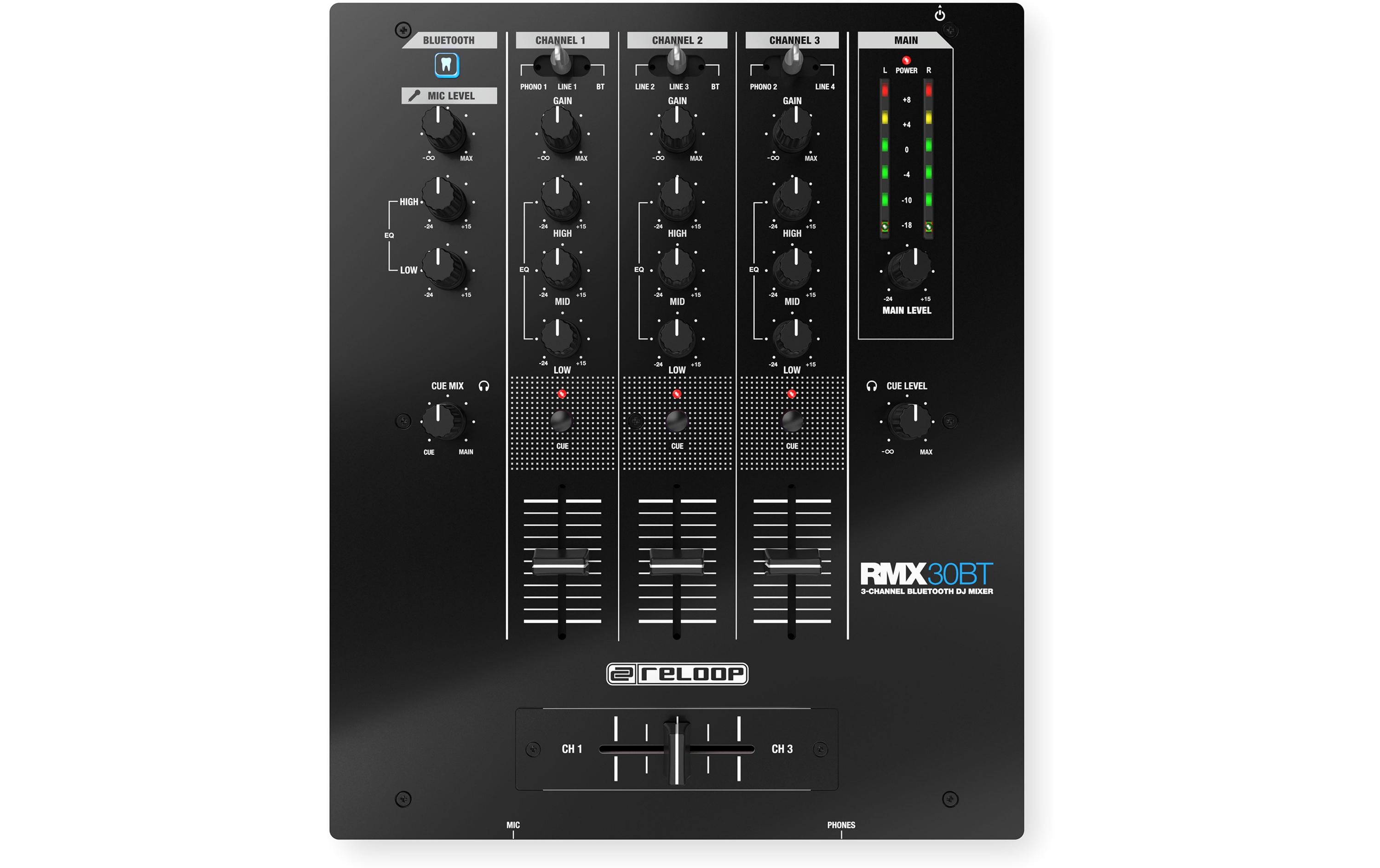 Reloop DJ-Mixer RMX-30 BT