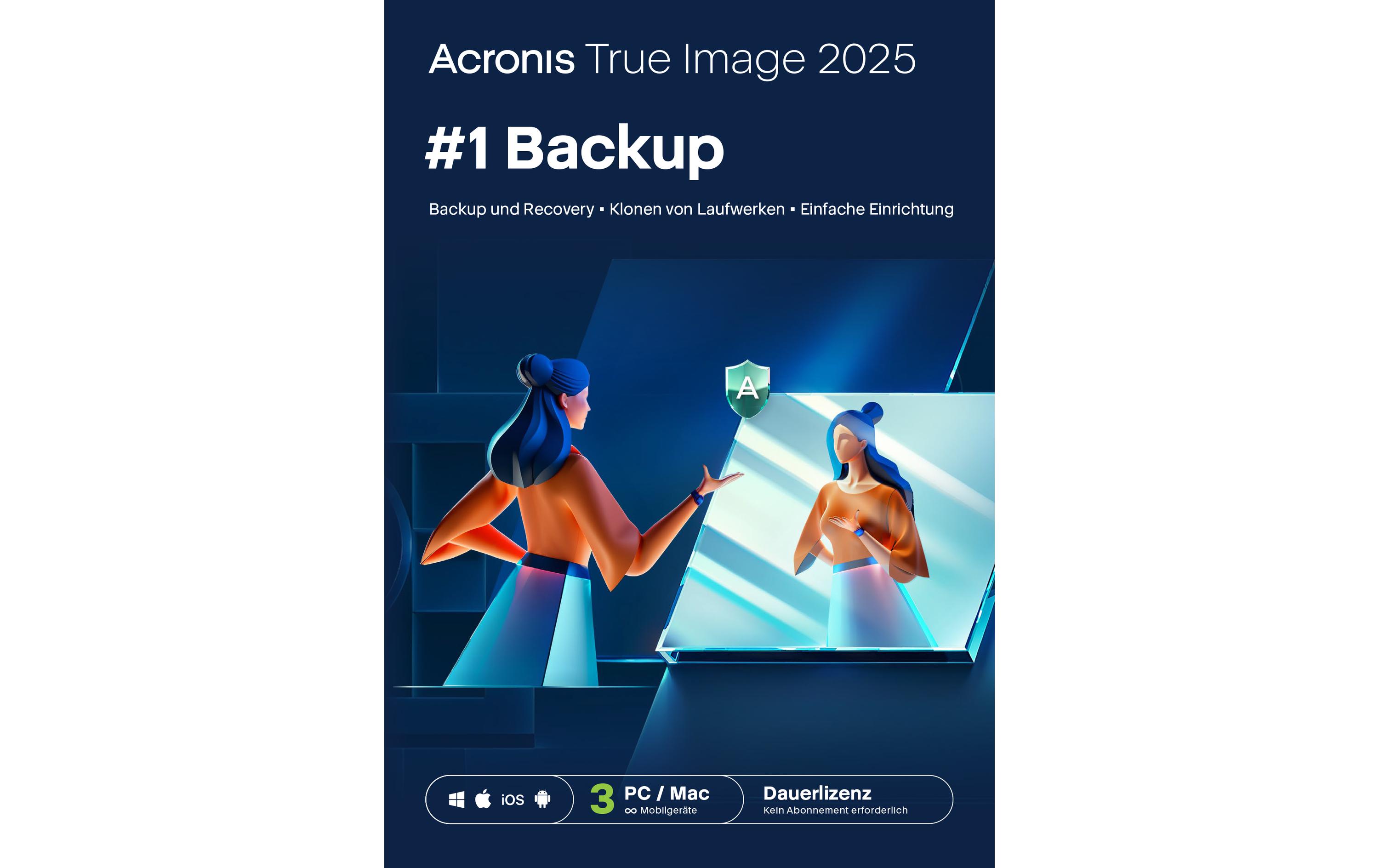 Acronis True Image 2025 ESD, Perpetual, 3 PC Acronis True Image 2025 ESD, Perpetual, 3 PC