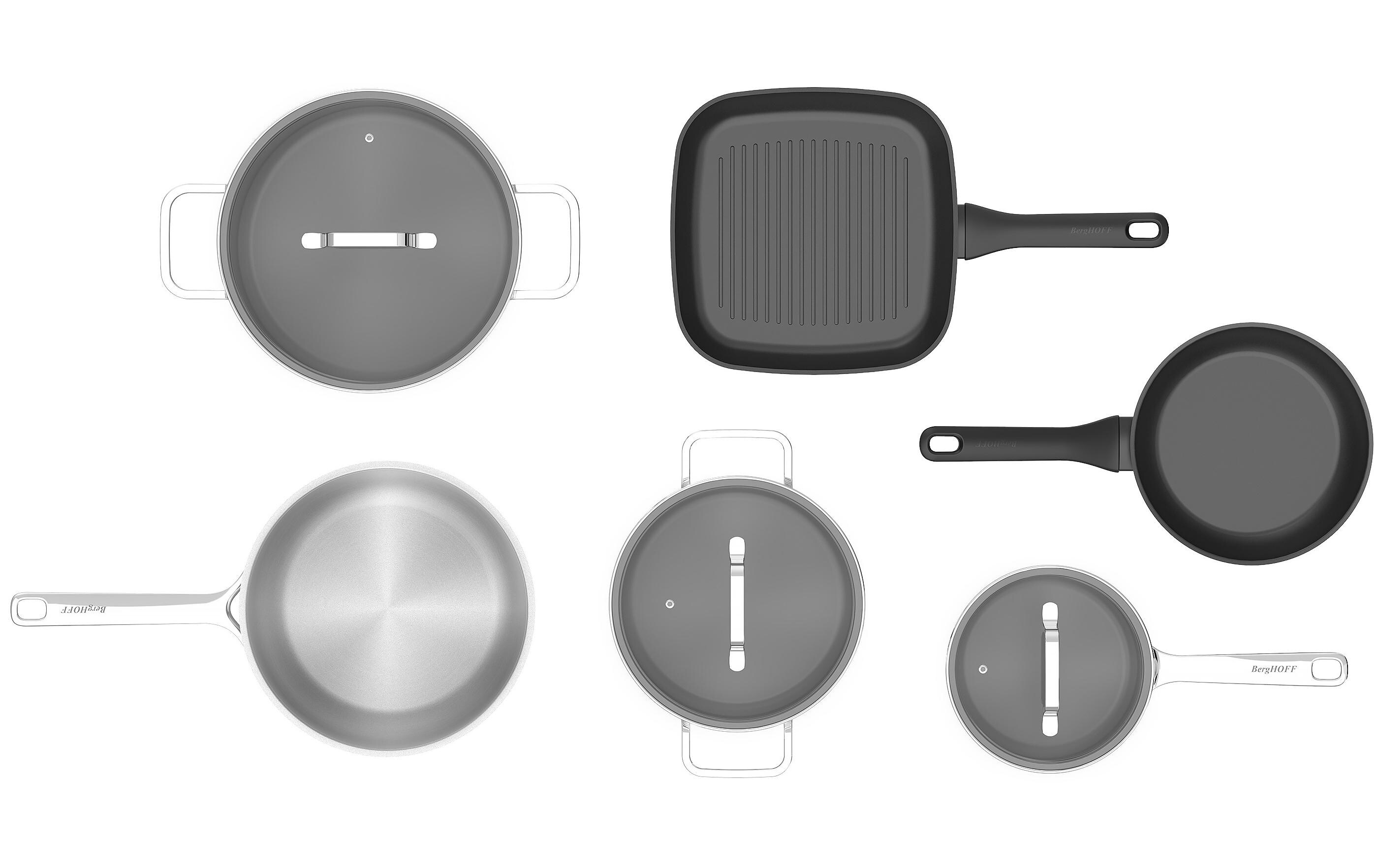 BergHOFF Kochgeschirr-Set HELIX 9-teilig