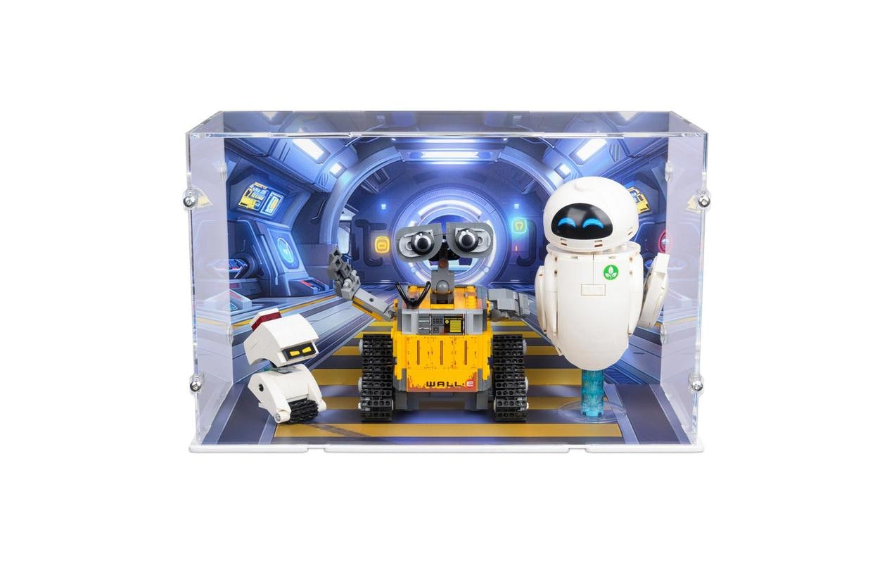 iDisplayit Acryl-Display für LEGO 43279 Disney WALL-E & EVE