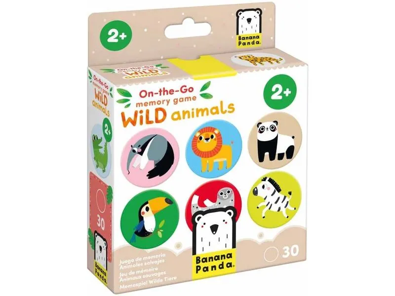 Banana Panda Memory On-the-Go Wild Animals Banana Panda Memory On-the-Go Wild Animals