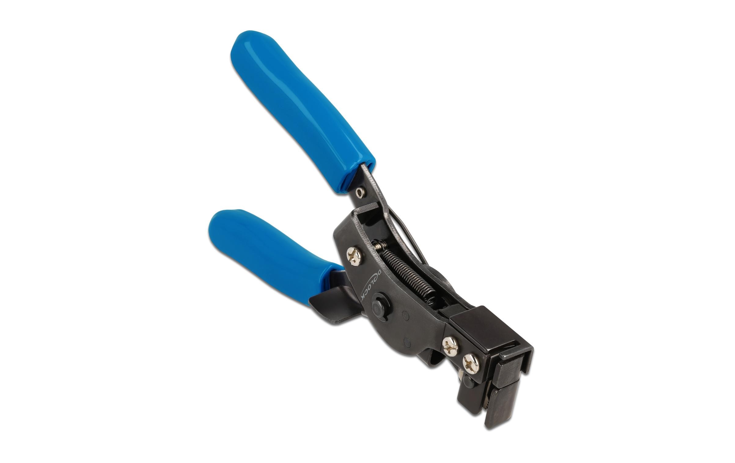 Delock Kabelzange für Kunststoffkabelbinder, mit B: 9 mm D: 2.3 mm