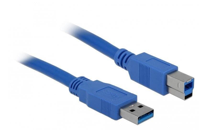 Delock USB 3.0-Kabel USB A - USB B 1.8 m