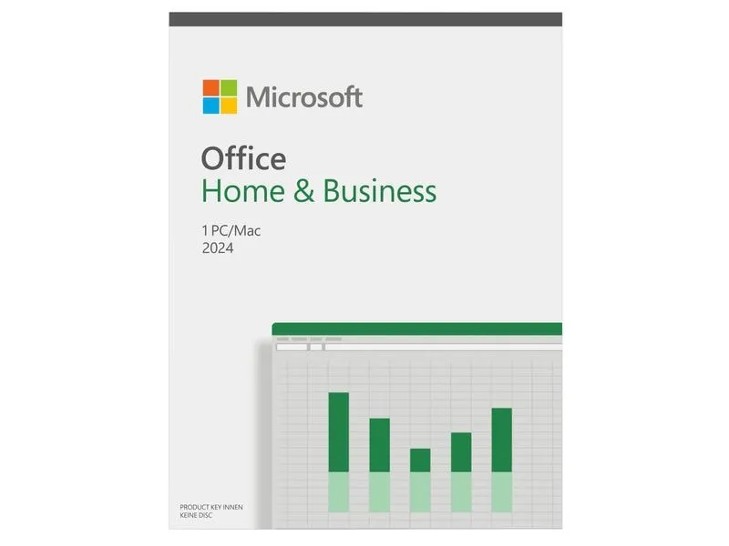 Microsoft Office Home & Business 2024 Vollversion, Deutsch Microsoft Office Home & Business 2024 Vollversion, Deutsch
