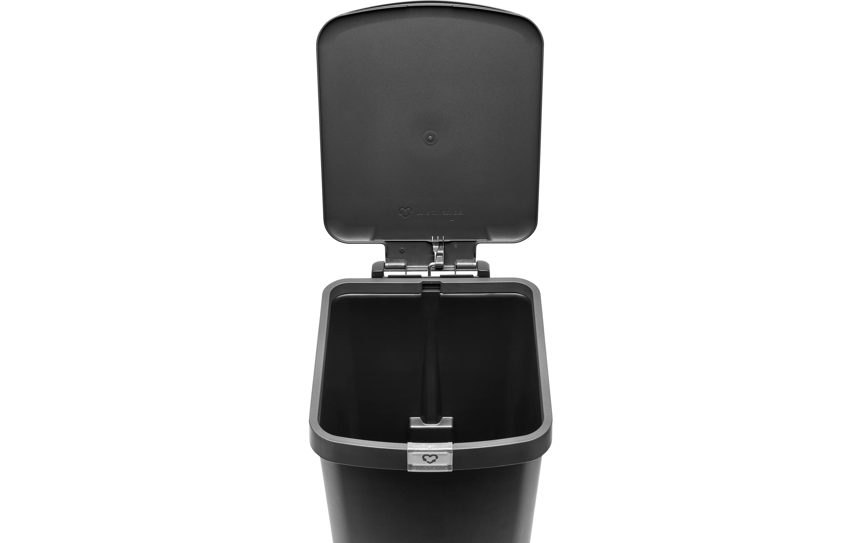 Brabantia Recyclingbehälter StepUp 25 l, Dunkelgrau