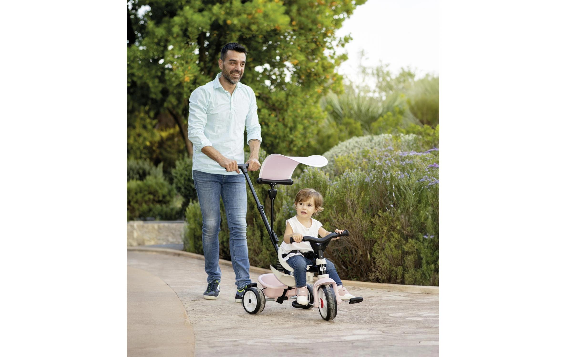 Smoby Dreirad Baby Balade Rosa