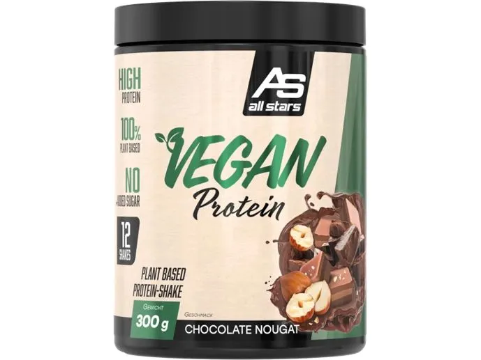 All Stars Pulver Vegan Protein Schokolade & Nüsse 300 g