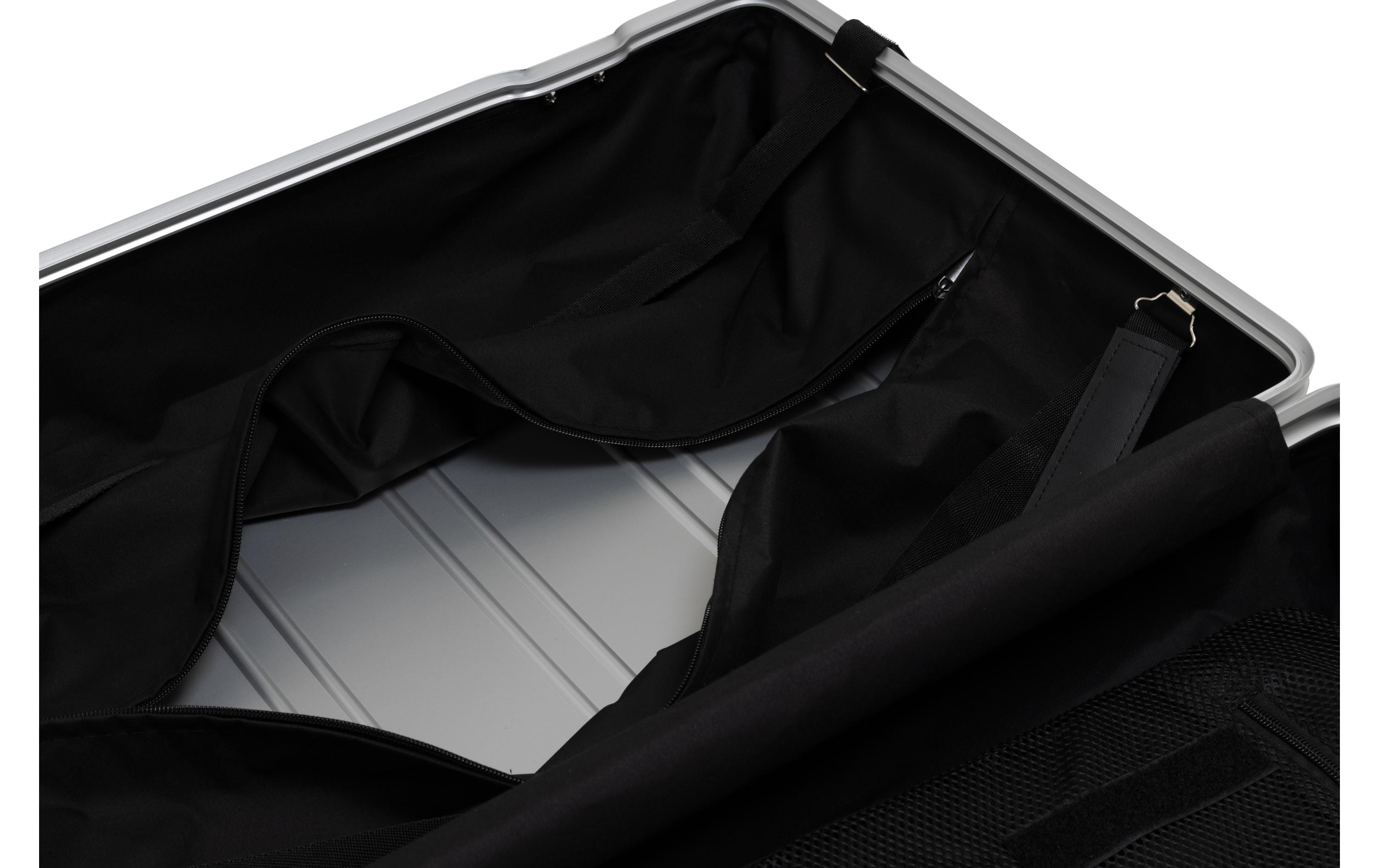 KOOR Reisekoffer Aluminium 40 L, Silber