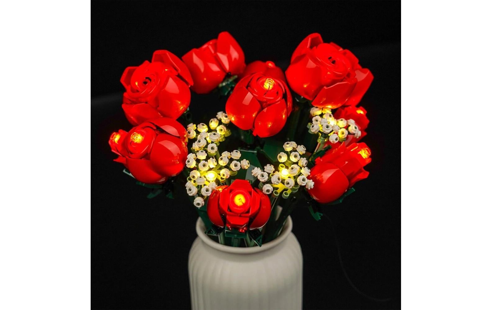 BrickBling LED-Licht-Set für LEGO® 10328 Rosenstrauss