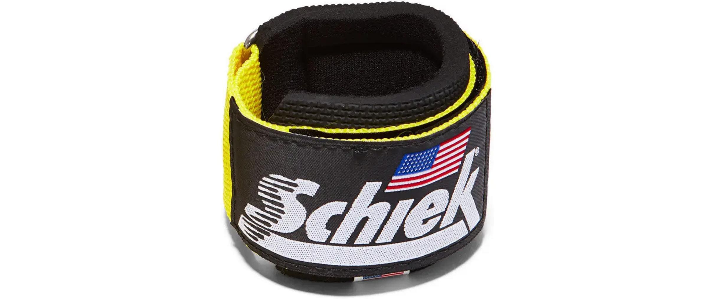 Schiek Sports Handgelenkstützen Neongelb